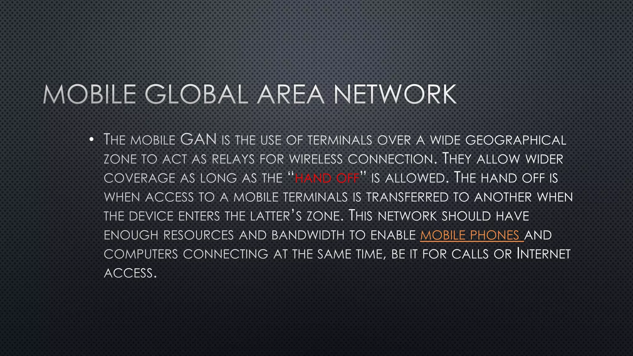 •
HAND OFF
MOBILE PHONES
 