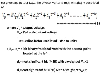Digital to Analog Converters AND TYPES.pptx