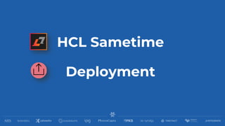 HCL Sametime
Deployment
 