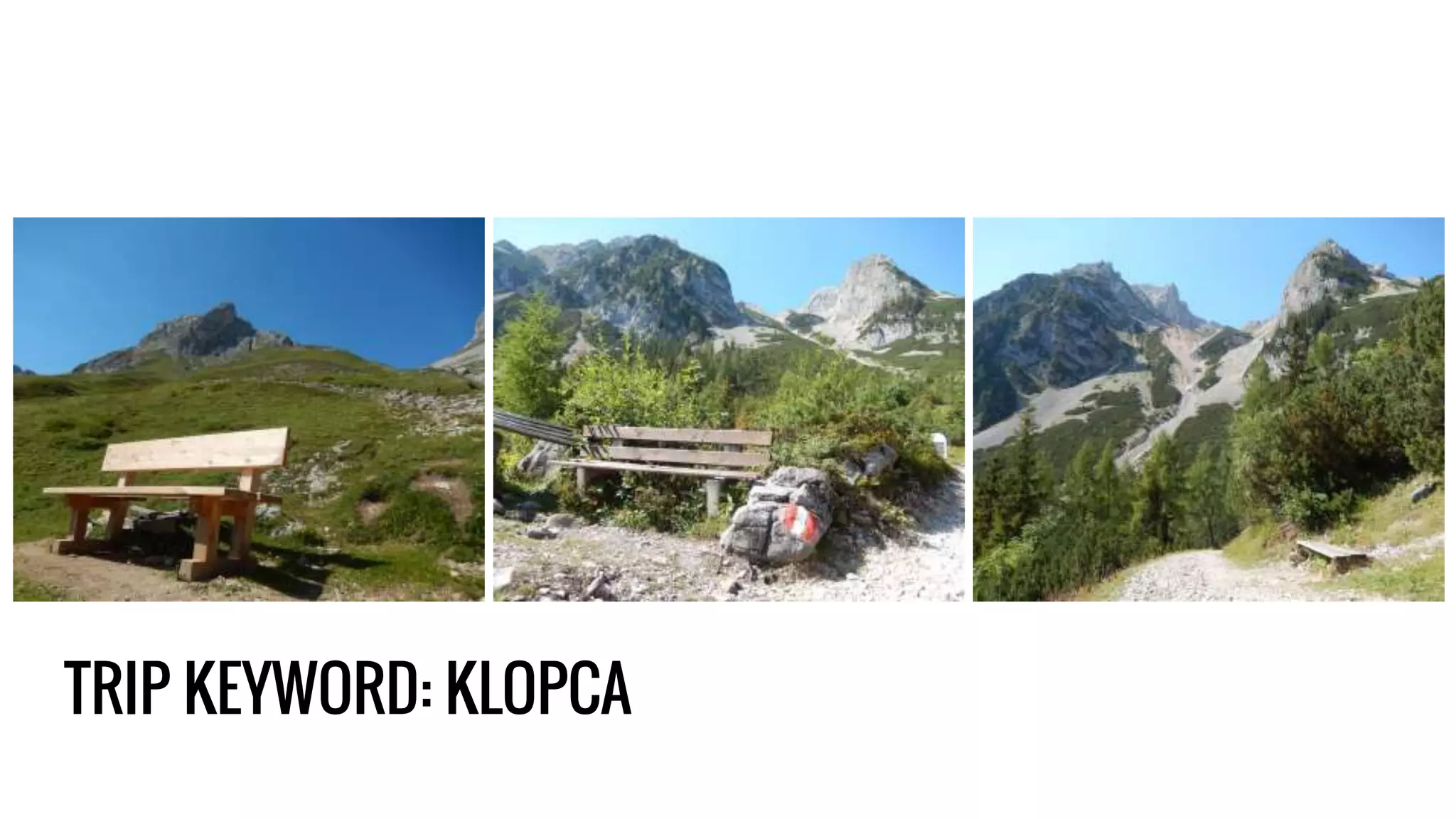 TRIP KEYWORD: KLOPCA
 