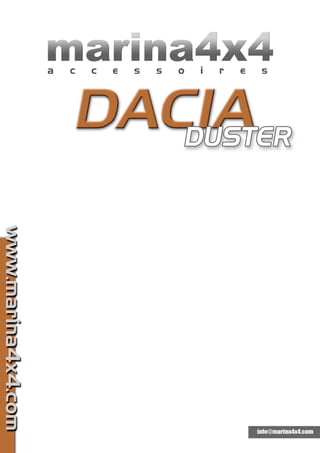 Dacia duster autoprestige-accessoires-4x4