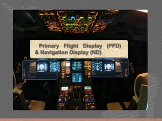 Primary Flight Display (PFD)
& Navigation Display (ND)
 