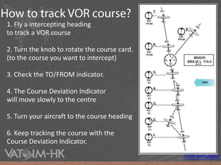 Outbound Course Interception Vor Preparation for A320 jumpseat flight | PPTX