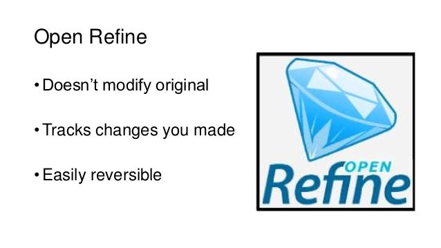 Data and Donuts: Data cleaning with OpenRefine