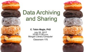 Data Archiving and Sharing | PPTX