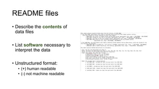 Data Archiving and Sharing | PPTX