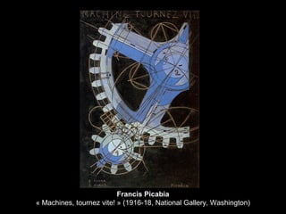 Francis Picabia
« Machines, tournez vite! » (1916-18, National Gallery, Washington)
 