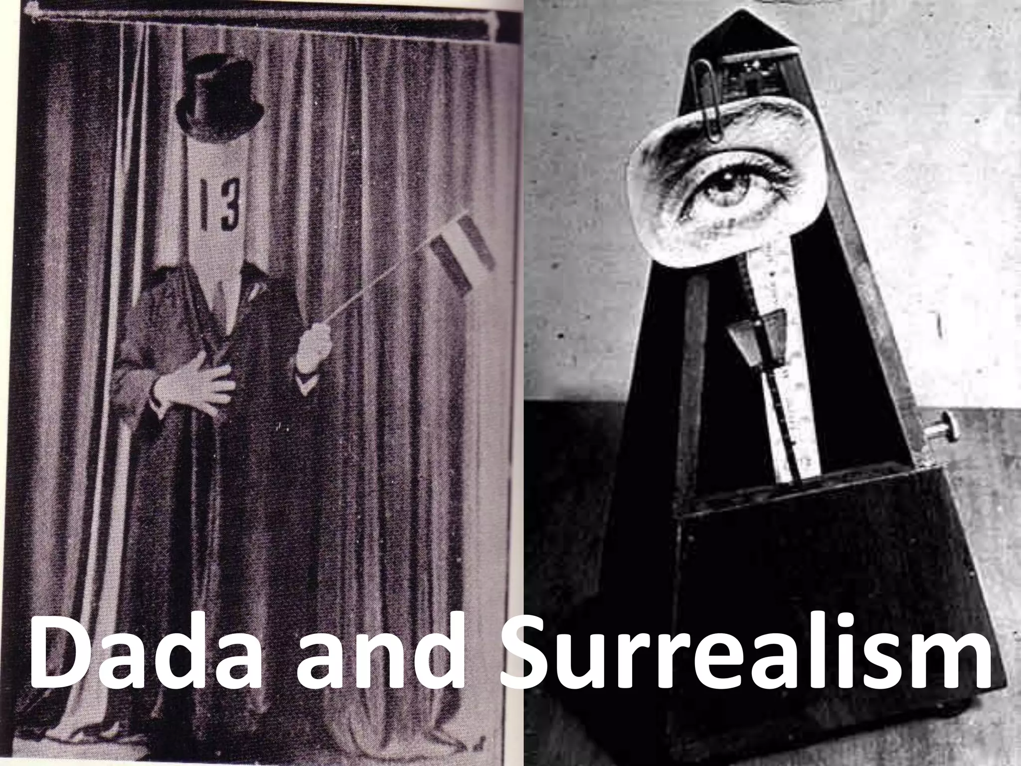 Dada and surrealism | PPTX