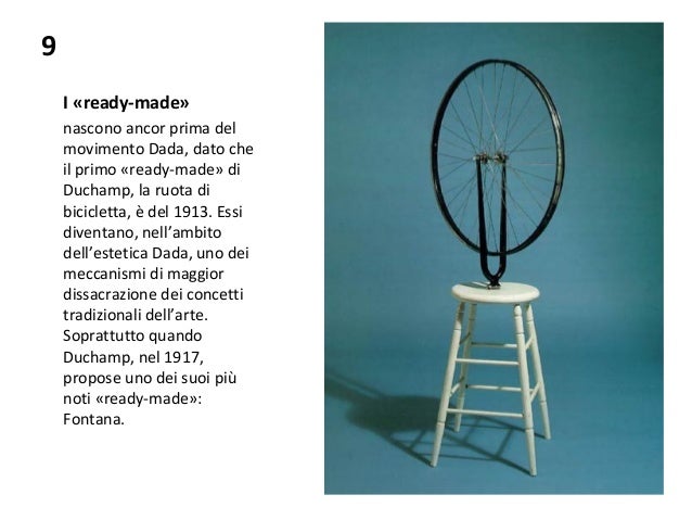 duchamp e la ruota di bicicletta