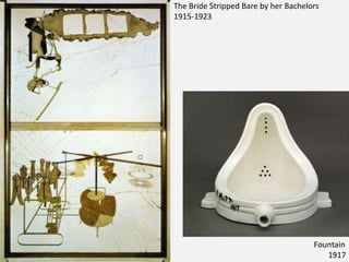 The Bride Stripped Bare by her Bachelors
1915-1923

Fountain
1917

 