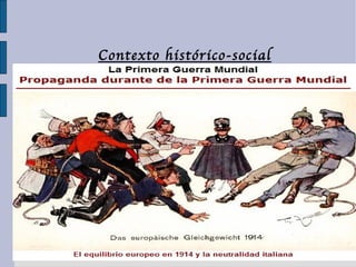 Contexto histórico-social 