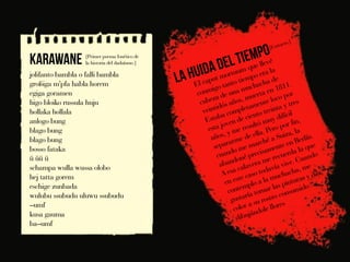 [Primer poema fonético de
                  la historia del dadaísmo.]

jolifanto bambla o falli bambla
großiga m'pfa habla horem
egiga goramen
higo bloiko russula huju
hollaka hollala
anlogo bung
blago bung
blago bung
bosso fataka
ü üü ü
schampa wulla wussa olobo
hej tatta gorem
eschige zunbada
wulubu ssubudu uluwu ssubudu
–umf
kusa gauma
ba–umf
 