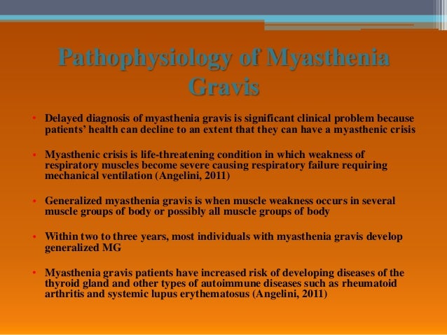 the clinical description of myasthenia gravis mg Myasthenia gravismyasthenia gravis thomas willis reported the first clinical description in 1672 clinical history myasthenia gravis is characterized by. the clinical description of myasthenia gravis mg Myasthenia gravismyasthenia gravis thomas willis reported the first clinical description in 1672 clinical history myasthenia gravis is characterized by.