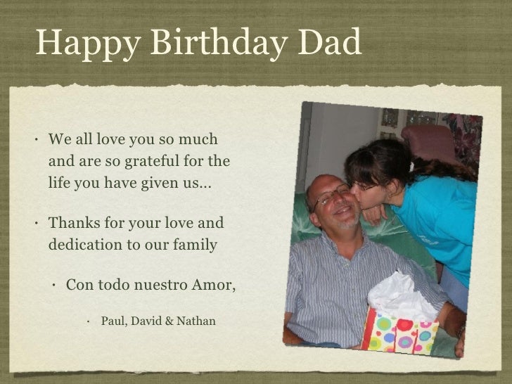 happy birthday daddy photo frame