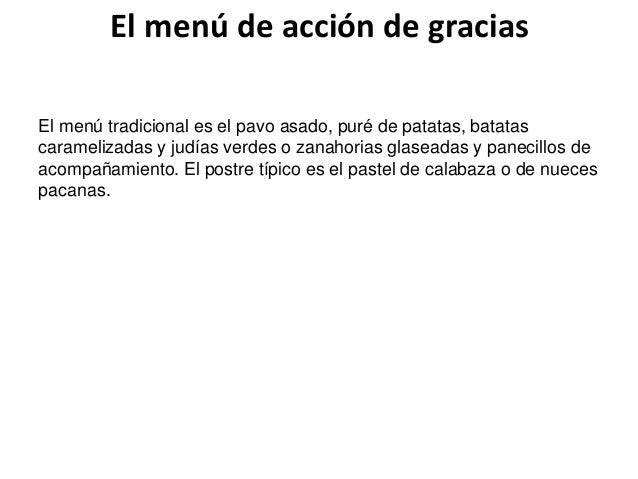 Dia De Accion De Gracias Pptx Ingles Dia De Accion De Gracias Pptx Ingles