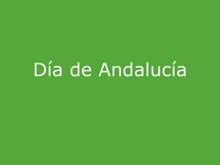 Día de Andalucía 