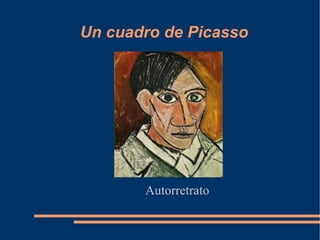 Un cuadro de  Picasso Autorretrato 