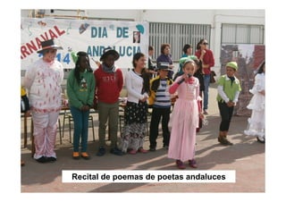 Recital de poemas de poetas andaluces