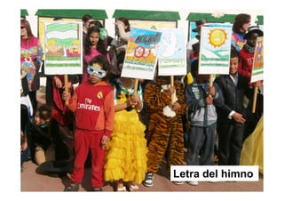 Letra del himno