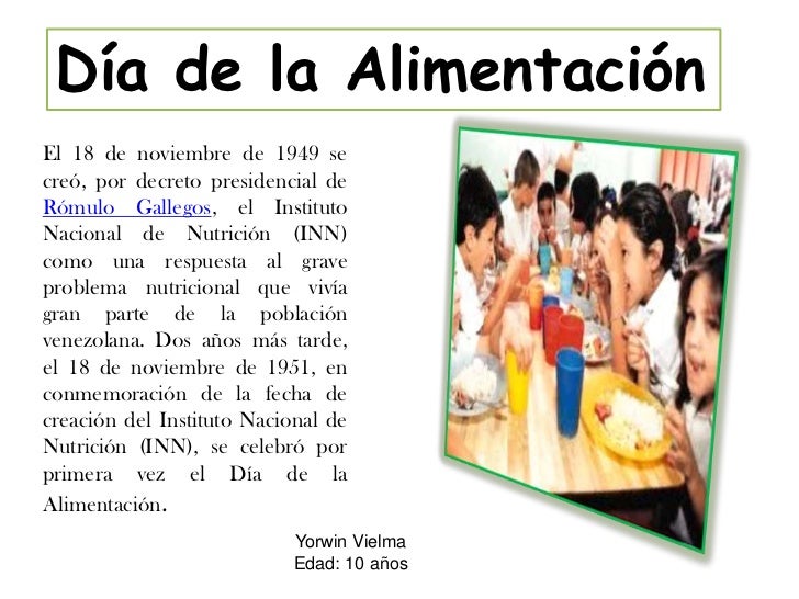 Día de la alimentación