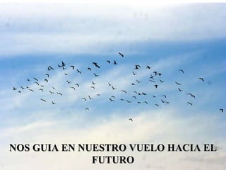 NOS GUIA EN NUESTRO VUELO HACIA EL FUTURO 