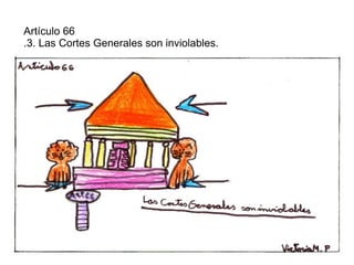 Artículo 66
.3. Las Cortes Generales son inviolables.
 