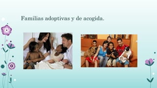 Familias adoptivas y de acogida.
 