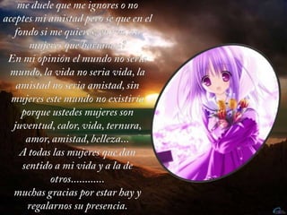 ACTIVIDAD DÍA DE LA MUJER - MARZO 15