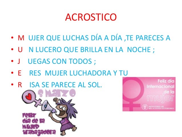 Día de la mujer