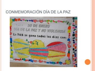 CONMEMORACIÓN DÍA DE LA PAZ