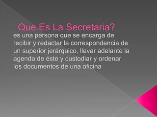 Día de la secretaria