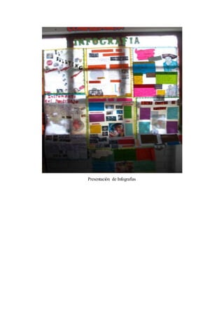 Presentación de Infografías 
 