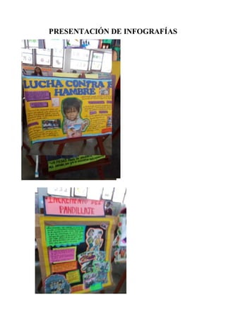 PRESENTACIÓN DE INFOGRAFÍAS 
 