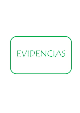 EVIDENCIAS 
 