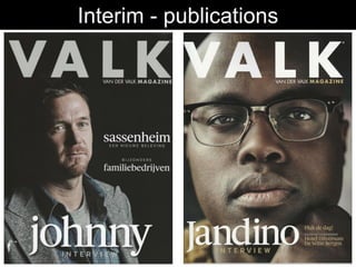 Interim - publications
 