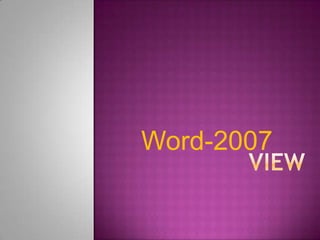 Word-2007
 