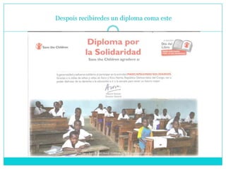 Despois recibiredes un diploma coma este
 