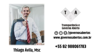 Thiago Ávila, Msc
 