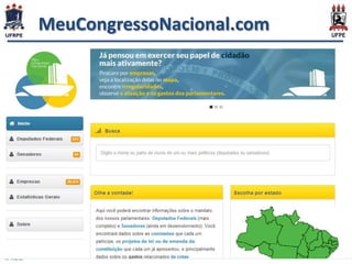 MeuCongressoNacional.com

 