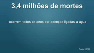 Dados atuais sobre a água