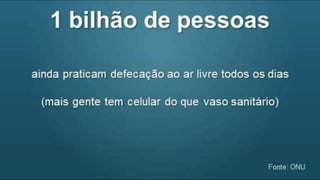 Dados atuais sobre a água