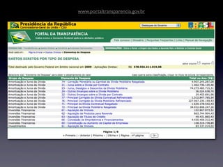 www.portaltransparencia.gov.br
 