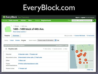 EveryBlock.com
 