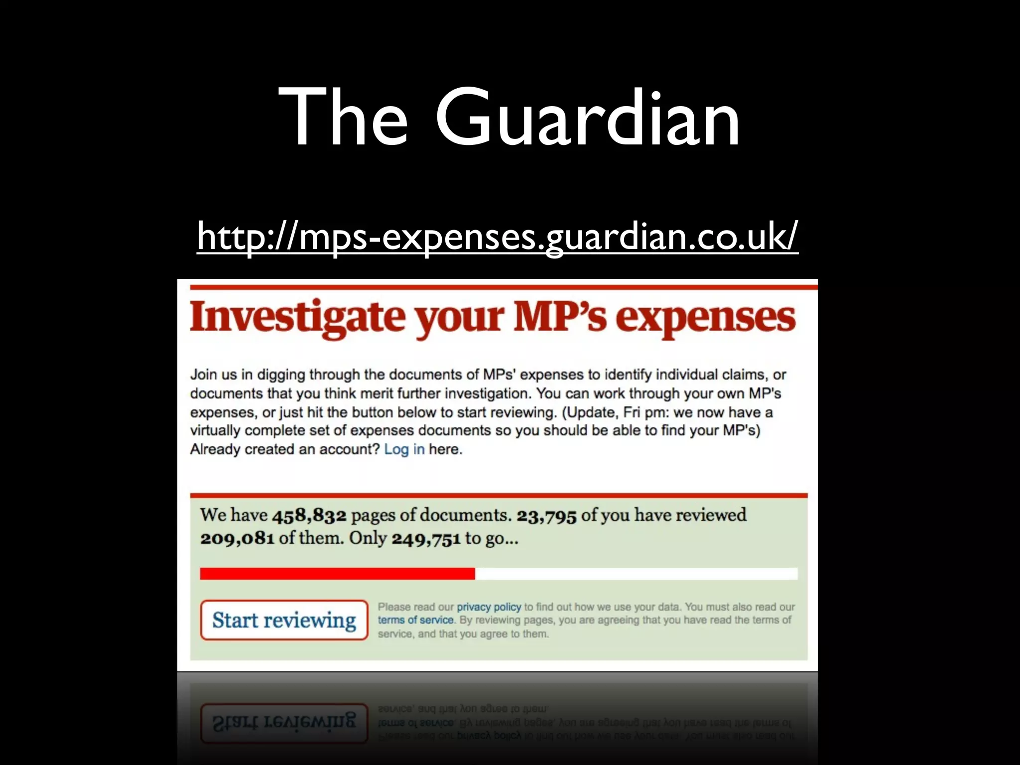 The Guardian
http://mps-expenses.guardian.co.uk/
 