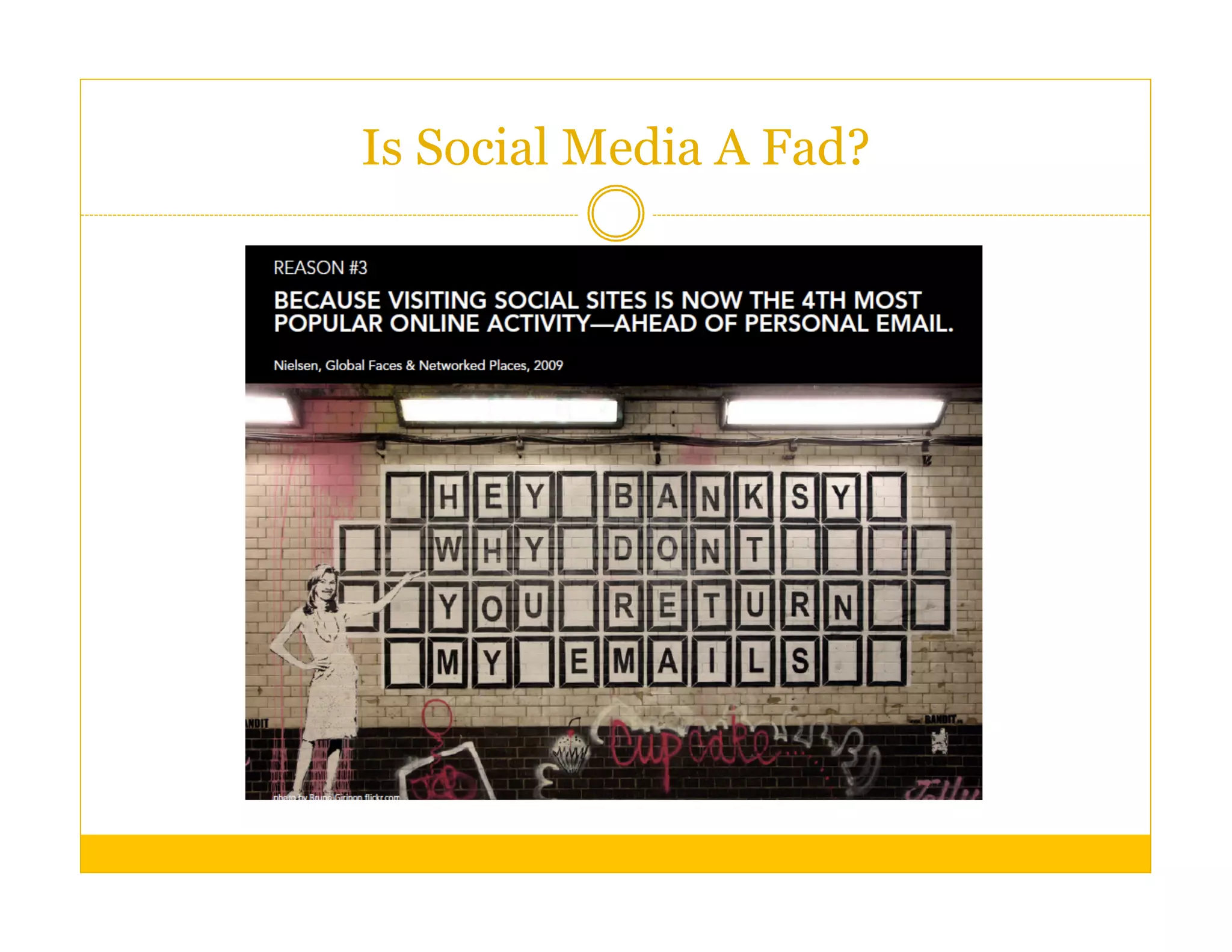 Is Social Media A Fad?
 