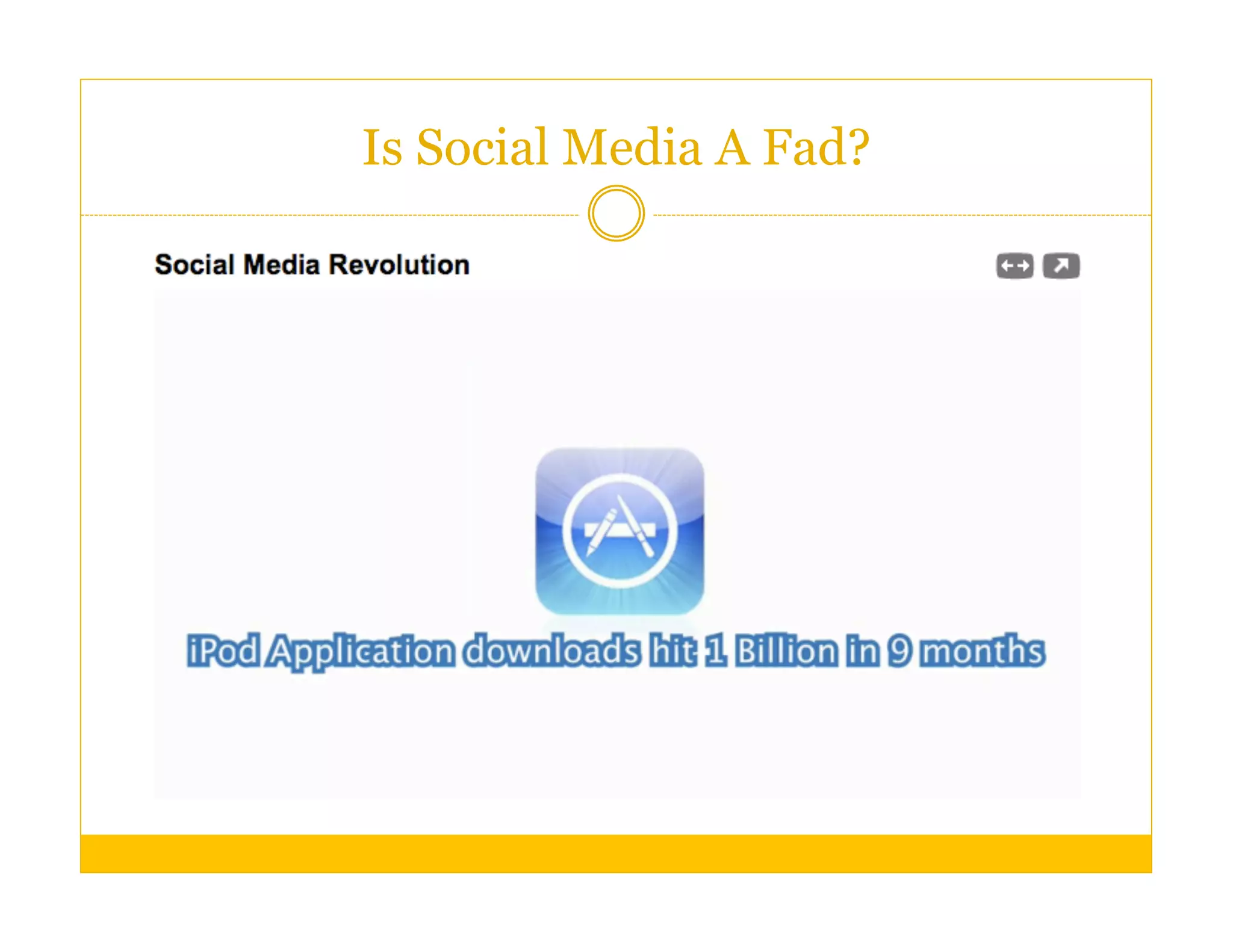 Is Social Media A Fad?
 