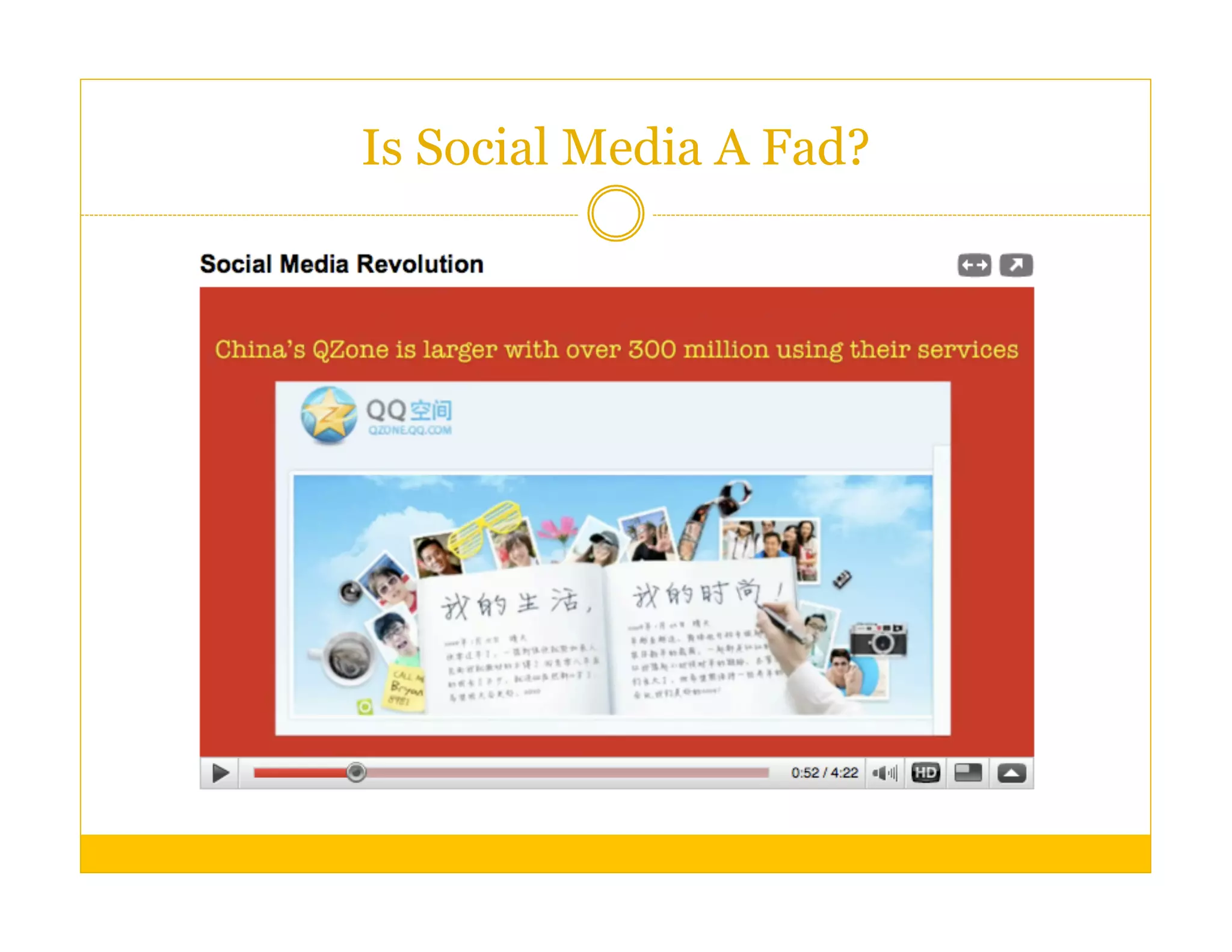 Is Social Media A Fad?
 