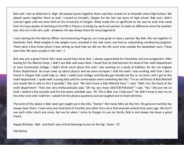 Happy Birthday Dad Bob