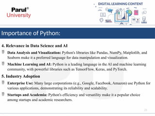 Comprehensive Introduction to Python Programming and Statistical ...