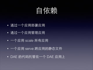 ?
?

ͨ?һӦ?òӦ?

?

ͨ?һӦ?ùӦ?

?

?һӦ? scale Ӧ?

?

?һӦ? serve Ӧ?õľ̬?ļ

?

DAE Ĵй?һ DAE Ӧ?

 